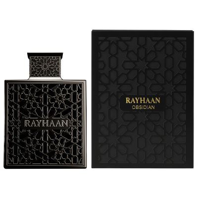RAYHAAN OBSIDIAN EAU DE PARFUM FOR MEN 3.4 oz 100 ml