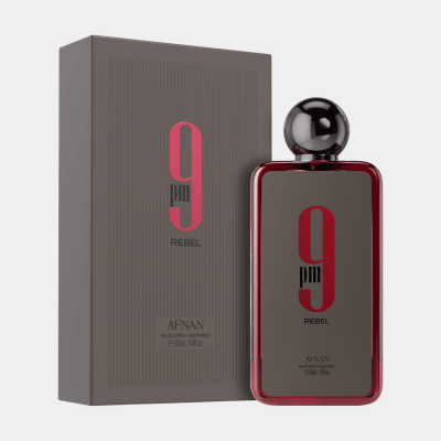 Afnan 9PM Rebel Eau de Parfum Spray Unisex 3.4 Oz / 100ml (NEW LAUNCH)