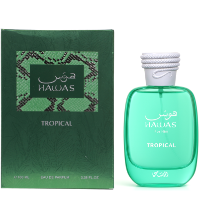 Rasasi Hawas Tropical Eau de Parfum for Men 3.4 oz 100 ml