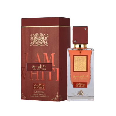 Ana Abiyedh Scarlet EDP Perfume By Lattafa 60 ML